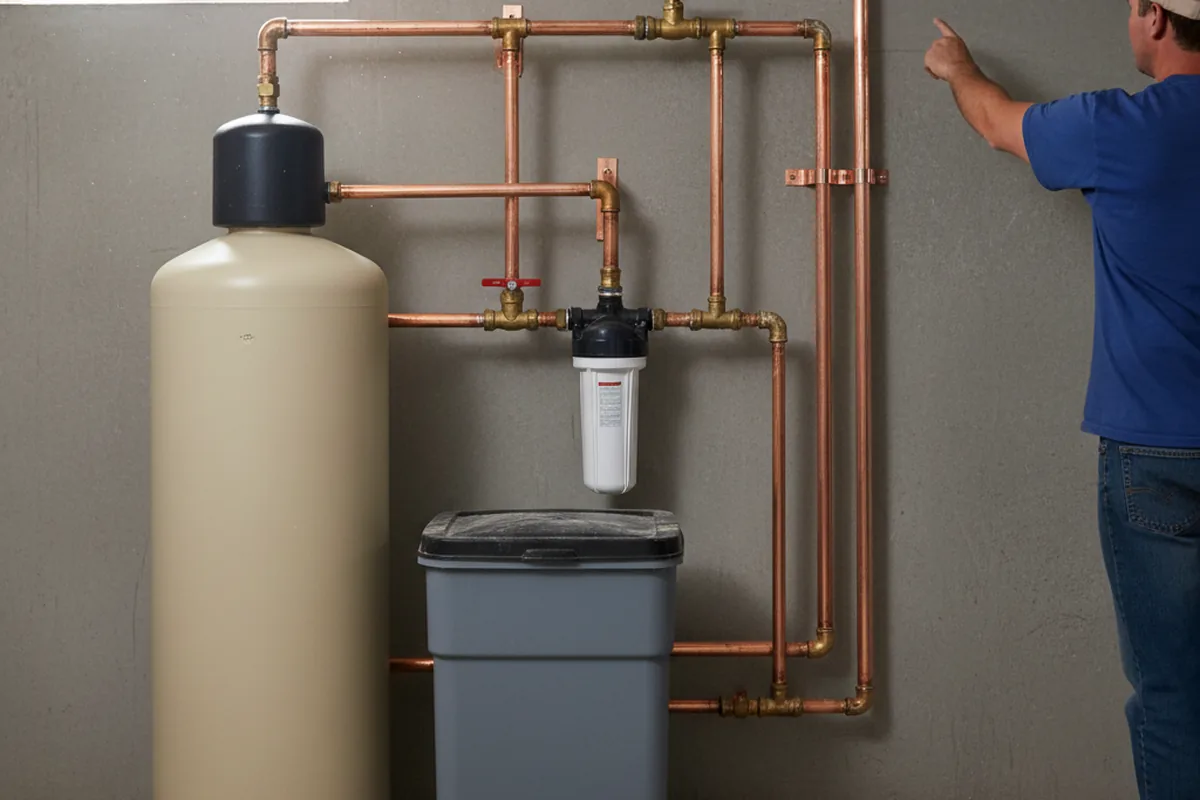 Whole-house water treatment system installed in Wisconsin Dells